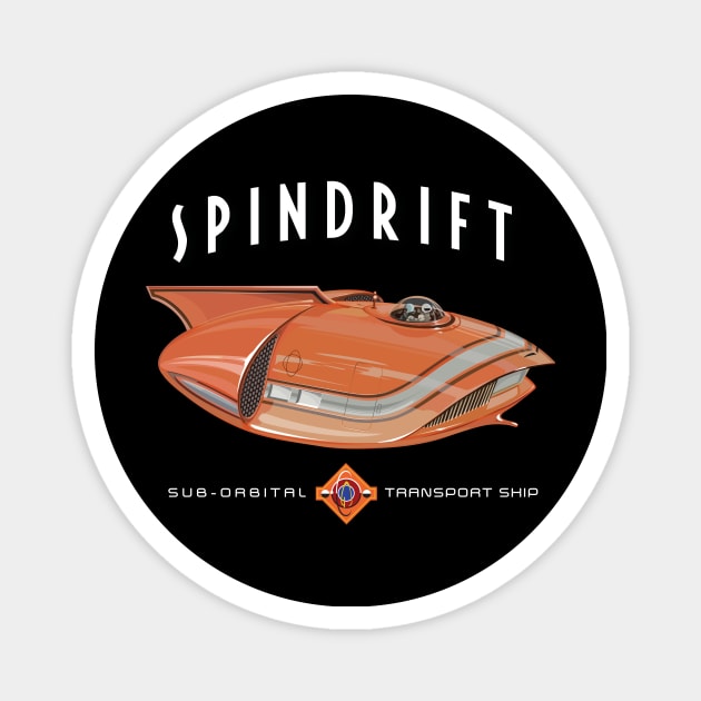SPINDRIFT Magnet by MindsparkCreative